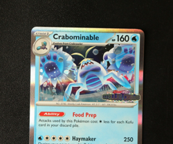 Pokemon Card TCG - Crabominable SVP134 - Stellar Crown - Black Star Promo - NM ⭐ - Image 2