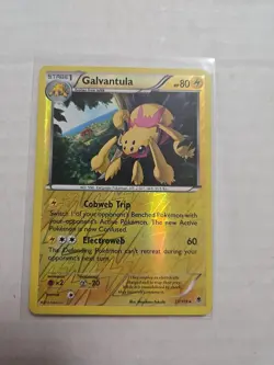 Galvantula 46/114 -Vintage Rare Pokemon Card- Black And White - Image 1