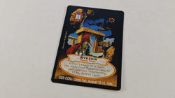 Myrddin - Gen Con Promo - Hyborian Gates CCG card (1995 Cardz) Vallejo Gencon - Image 2