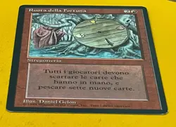 MTG WHEEL OF FORTUNE (Italian) Revised FBB (OldManMTG 008-925) - Image 5