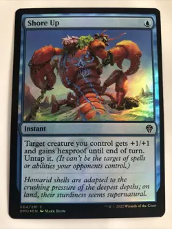 MTG Dominaria United Shore Up Foil 064/281 LP - Image 1