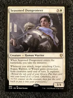 Magic The Gathering MTG - Seasoned Dungeoneer - Battle for Baldur's Gate - Image 1