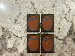 Blue Elemental Blast x4 Magic the Gathering Blue Elemental Blast Revised 4th Mp - Image 2