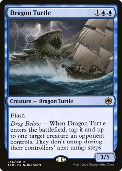 MTG Dragon Turtle ** Adventures in the Forgotten Realms ** English - Image 1