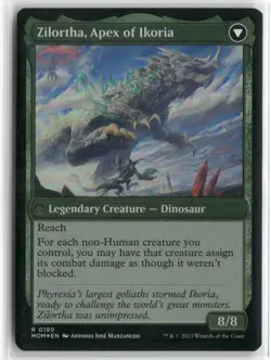Magic The Gathering Invasion of Ikoria March of the Machine 2023 Promo Stamp - Image 2