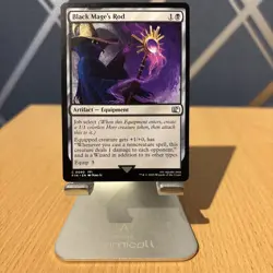 Black Mage's Rod 0090 | Final Fantasy | FIN | Mint | MTG - Image 1