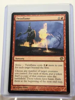 Magic The Gathering: Journey into Nyx – Twinflame – 115- Near Mint - Image 1