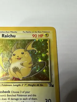 Pokemon Raichu 14/62 Base Set Holo - Image 3