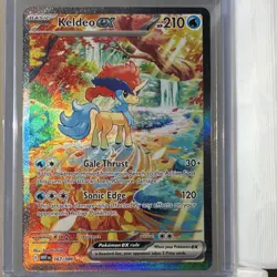 Pokemon Keldeo EX Full Art Holo 167/086 Basic Water EX - Pokemon TCG - Image 1