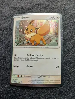 Pokemon TCG Eevee SVP 200 (Cosmos Holo) Scarlet & Violet Black Star Promo NM - Image 2