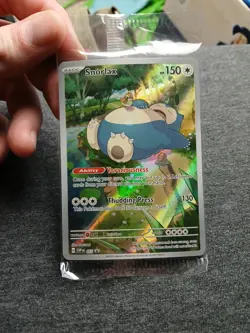 Pokemon TCG Snorlax SVP 051 Scarlet & Violet 151 Black Star Promo (SEALED) - Image 1