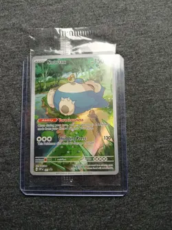 Pokemon TCG Snorlax SVP 051 Scarlet & Violet 151 Black Star Promo (SEALED) - Image 3