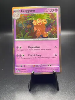 Exeggutor 024/091 Reverse Holo Pokemon Paldean Fates PAF - Image 1
