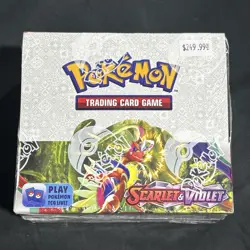 Pokemon Scarlet and Violet Base Set Booster Box English New and Factory Sealed 820650863240 - Image 1