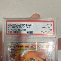 Pokemon Charizard VSTAR 019/159 Crown Zenith Ultra Rare Holo PSA 10 2023 - Image 2