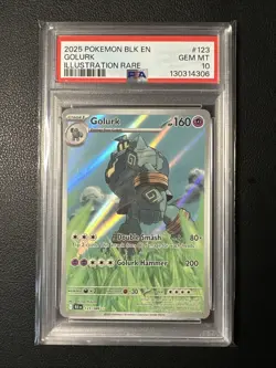 Golurk 123/086 Black Bolt PSA 10 Pokemon TCG English - Image 1