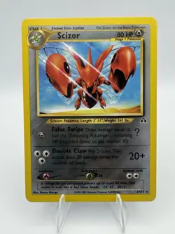 Pokemon TCG Scizor Neo Discovery 29/75 Unlimited Rare LP Condition - Image 1
