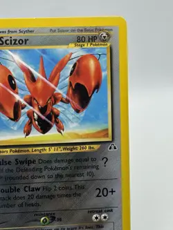Pokemon TCG Scizor Neo Discovery 29/75 Unlimited Rare LP Condition - Image 2