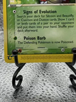 Wurmple 78/109 Ruby and Sapphire Regular - LP - Pokemon E-Reader - Image 2