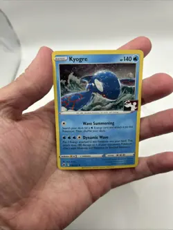036/159 Kyogre Prize Pack Series 4 Stamped Pokemon TCG Crown Zenith Cosmos Holo - Image 3