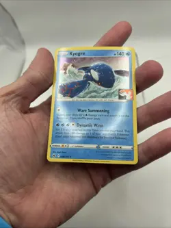 036/159 Kyogre Prize Pack Series 4 Stamped Pokemon TCG Crown Zenith Cosmos Holo - Image 4