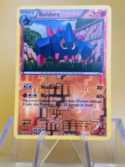 Boldore 52/98 | BW - Emerging Powers | REVERSE HOLO | Pokemon TCG - Image 1