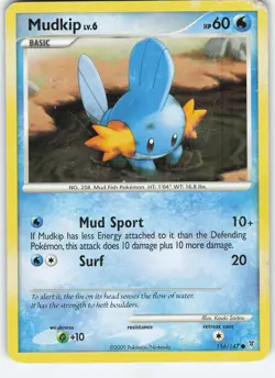 Mudkip 116 Supreme Victors Common Normal MP Pokemon - Image 1