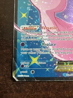 Mew EX RC24/RC25 DMG Pokemon TCG BW Legendary Treasures DMG - Image 5
