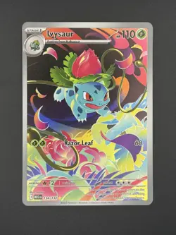 Ivysaur Illustration Rare IR 134/132 Mega Evolution Pokemon TCG English NM/M - Image 1