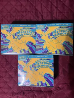 Pokemon TCG: Ascended Heroes Elite Trainer Box (ETB) - IN HAND x3 SHIPS TODAY - Image 1