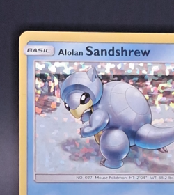 Alolan Sandshrew 4/12 Holo McDonald's 2019 Promo Pokemon TCG NM - Image 4