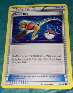 Super Rod 20/20 Dragon Vault Holo 2012 Pokemon - Image 1