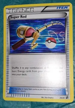 Super Rod 20/20 Dragon Vault Holo 2012 Pokemon - Image 2