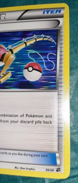 Super Rod 20/20 Dragon Vault Holo 2012 Pokemon - Image 3