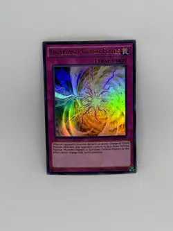 Yugioh Card Quaking Mirror Force BOSH-EN076 ULTRA RARE - NM - Image 1