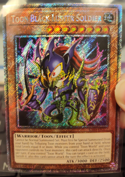 2020 YuGiOh Toon Black Luster Soldier Platinum 1st Edition RA03-EN272 - Image 1
