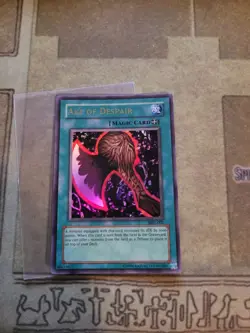 YUGIOH AXE OF DESPAIR MRL-002 ULTRA UNLIMITED ED NM/VLP 1996 - Image 2