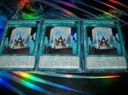 3x "Infernoble Arms - Hauteclere" 1st Edition Super Rare MP21-EN137 Yu-Gi-Oh! - Image 1