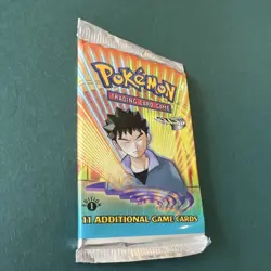 Pokemon Gym Heroes 1st Edition Booster Pack Brock Sealed 11 Cards 2000 Wizards - Image 5