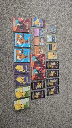 Pokemon TCG McDonald's Promo Card Lot Pikachu Eevee Regular Finish English - Image 1
