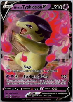 Hisuian Typhlosion V Promo SWSH: Sword & Shield Promo Cards SWSH237 NM - Image 1