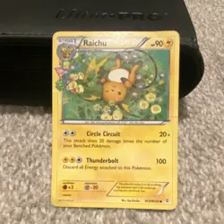 Pokemon Raichu Generations Radiant Collection Stage 1 90 HP TCG Card English - Image 1