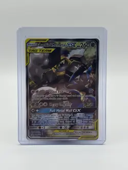 Pokemon Lucario & Melmetal GX TAG TEAM Promo Holo SM192 Pokemon TCG Card LP - Image 1