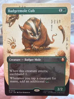Badgermole Cub (Borderless) Avatar: The Last Airbender Regular - Image 2