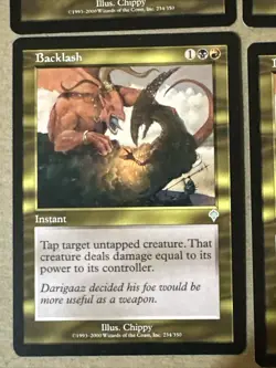 Backlash X4 Invasion Ex Condition See Pics Front Back - Image 3