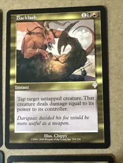 Backlash X4 Invasion Ex Condition See Pics Front Back - Image 5