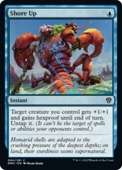 4x Shore Up - Foil NM-Mint, English Dominaria United MTG Magic - Image 1