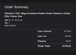 Pokemon TCG Perfect Order Pokemon Center ETBs x2 *PRESALE* - Image 2