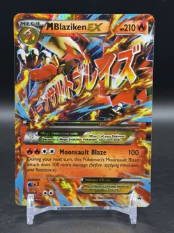 M Blaziken EX XY86 Black Star Promo Mega Pokemon English LP - Image 1