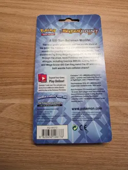 Pokemon TCG XY Breakpoint Checklane Blister Pack Pikachu XY95 Promo SWIRL 🌀 - Image 2